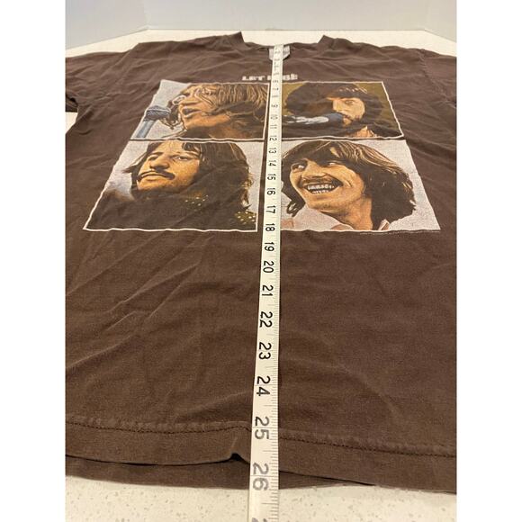 Vintage Beatles Let It Be short sleeve tee Size M - Picture 4 of 6